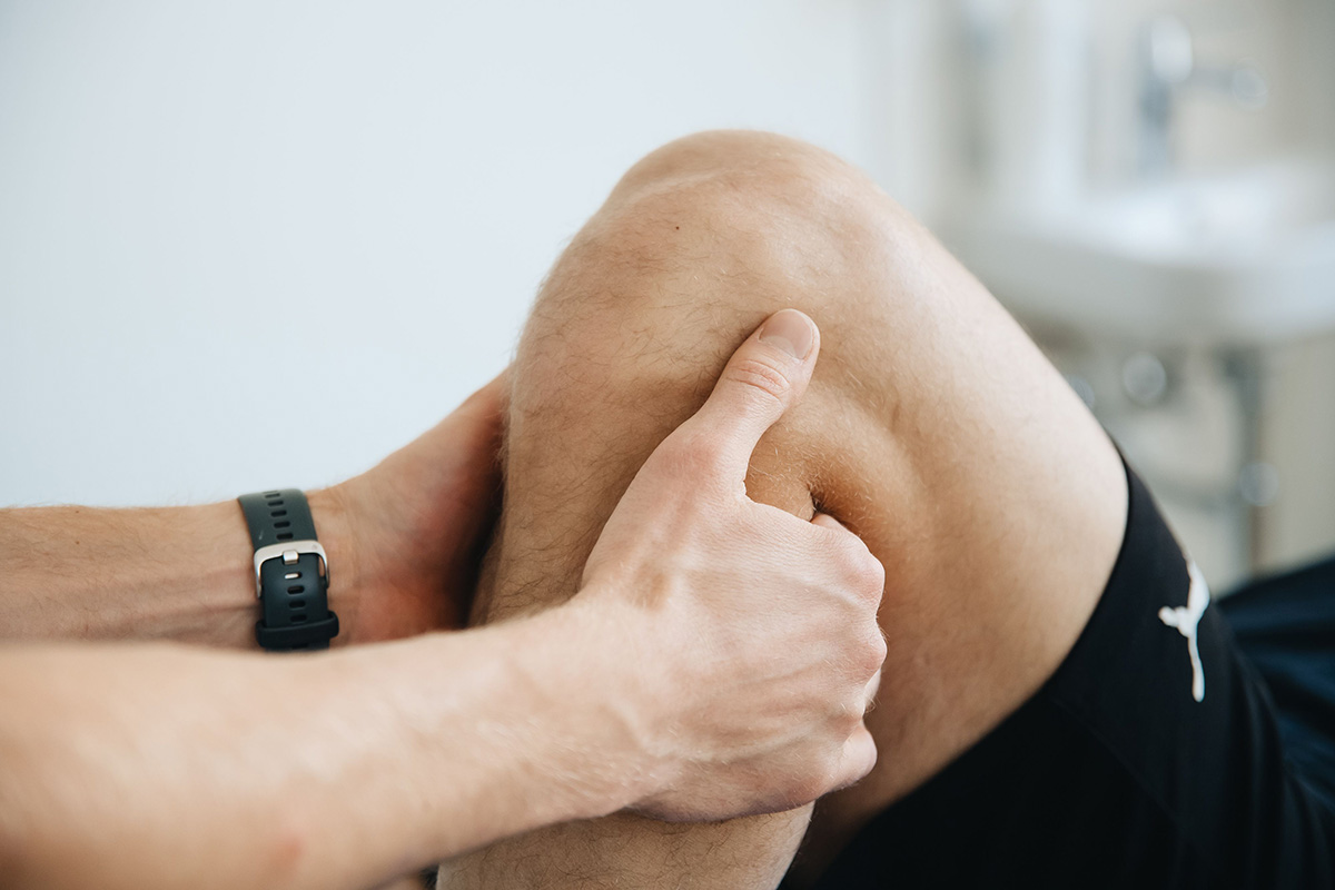 Sports massage treatment
